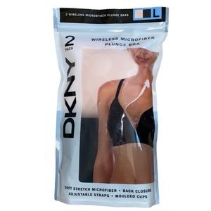 NEW 2 pack wireless plunge bras